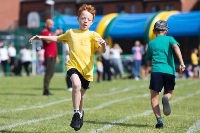 Northamptonshire will beat the lockdown with a Virtual Sports Day this year. File image from 2019.