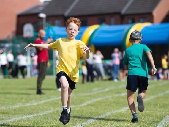 Northamptonshire will beat the lockdown with a Virtual Sports Day this year. File image from 2019.
