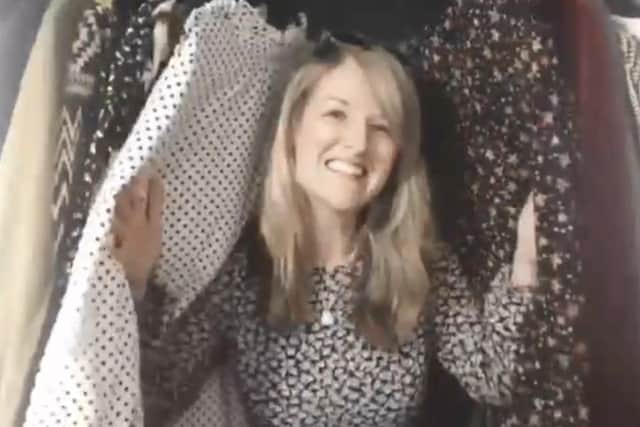 Teaching staff were filmed showing their lighter sides as they mimed away to the lyrics.