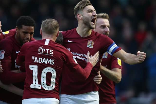 Cobblers were seventh when the season was suspended.