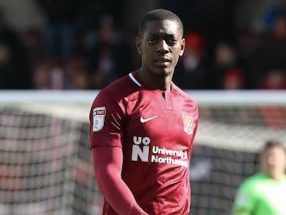Marvin Sordell played eight times for the Cobblers before retiring last summer.