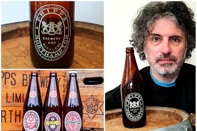 Northampton's-own Phipps NBC has re-released some of its signature ales in wartime-style pint-sized bottles.