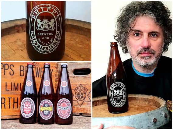 Northampton's-own Phipps NBC has re-released some of its signature ales in wartime-style pint-sized bottles.