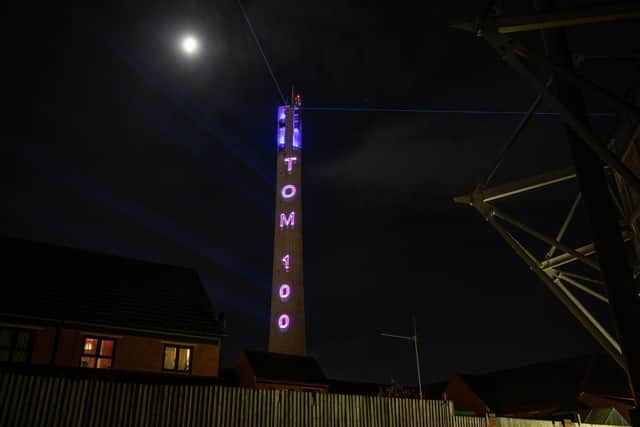 Last week 'Tom 100' beamed over town to mark the fundraisers 100th birthday as he reached more than a staggering 30 million for the NHS Charities Together pot.