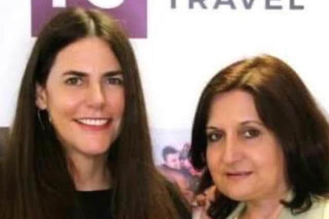Donna Cody (left) and Rosella Bennett run BenandCo, which is a local travel agency.