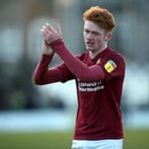 Cobblers will be hoping to keep hold of Callum Morton if and when the season resumes.