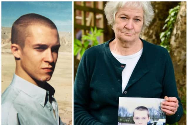 Sheila Dolton is still searching for the body of he son Jonathan who vanished in 2002