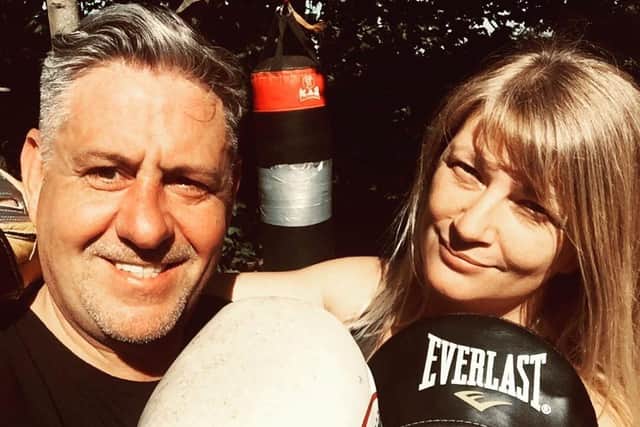 Colin and Lisa will be boxing for 36 hours over the bank holiday weekend.