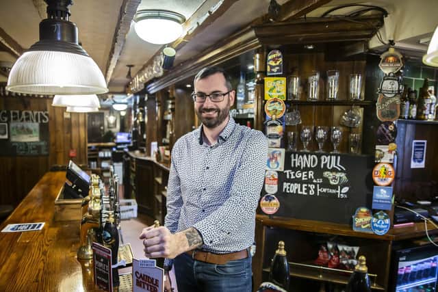 The Wheatsheaf landlord Paul Tyrrell