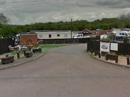 The Gypsy Lane caravan park.