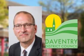 Councillor Richard Auger has been leader of Daventry District Council since November.