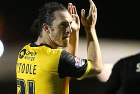 John-Joe O'Toole will always be grateful for the support he received while at the Cobblers.