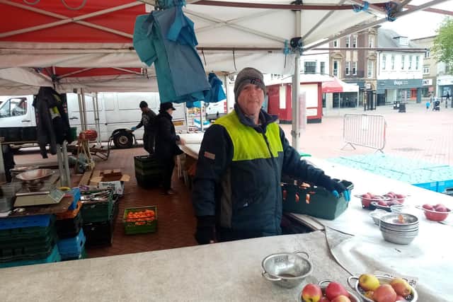 Dave Dunkley, of Hung Vo Fruit and Veg.