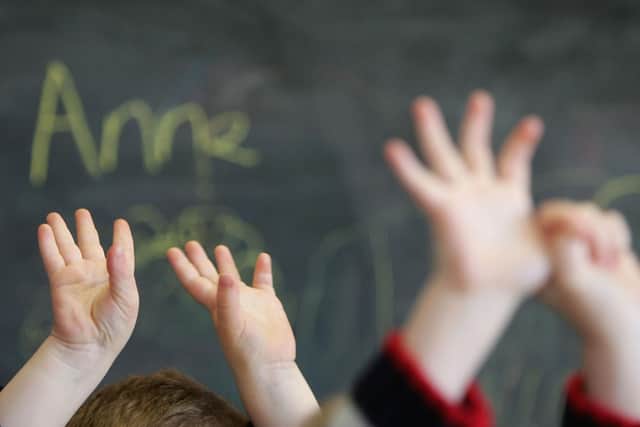 There is an ambition to get some children back to school by June 1.