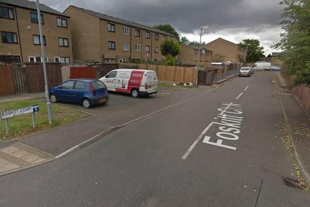 Thieves targeted a silver Audi in Foskitt Court North in the early hours