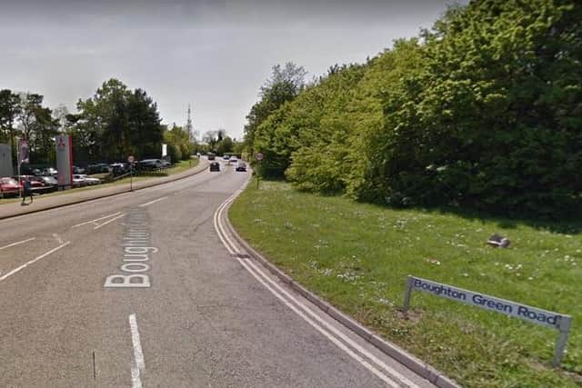 Police and the ambulance service were called to Boughton Green Road in the early hours of the morning.