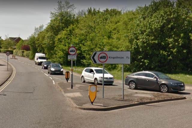The incident happened at an address in Kingsthorpe.