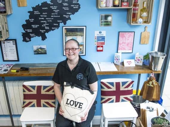 Jennie Bowmaker set up her 48-seat restaurant in Wellingborough Road two years ago.