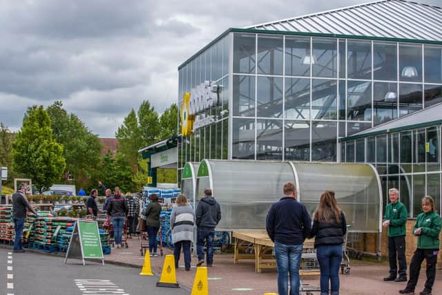 Dobbies Garden Centre in Wootton is among the businesses to reopen this week. Photo: Leila Coker