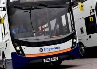 Stagecoach drivers earned a pat on the back from grateful passengers