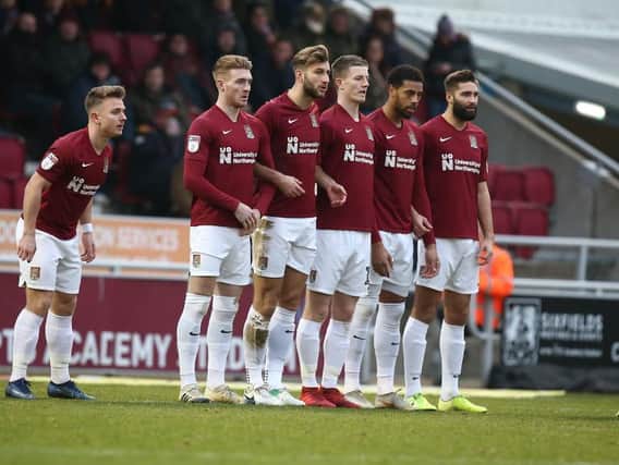 Cobblers players will face regular testing.