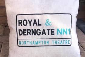The Royal & Derngate cushion has been a hit with customers.