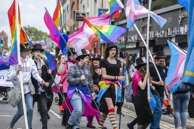 Last year's Pride event bought a blaze of colour to Northampton town centre.Photos: Kirsty Edmonds