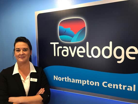 Michelle Bates has been working at three Travelodge sites across the town for six years and has now become the Gold Street manager.