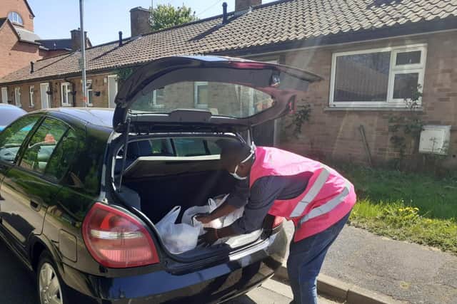 Can you help to pack food and deliver it to Northampton's BAME community?
