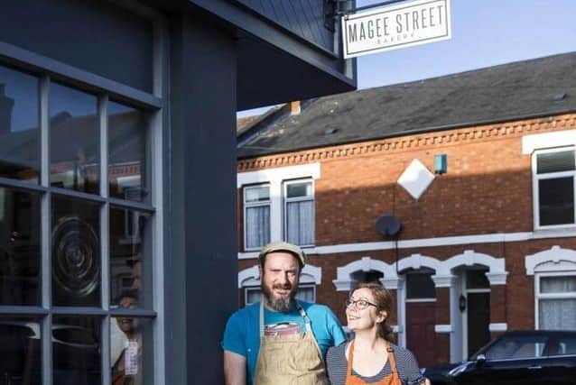 File photo. After two months of lockdown, Jooles and Carl Joyce have reopened their Magee Street Bakery coffee shop as a takeaway.