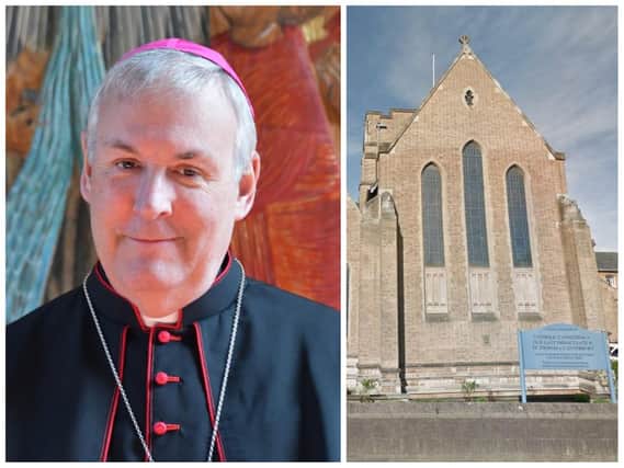 Bishop David Oakley hopes Northampton Cathedral can open its doors again soon
