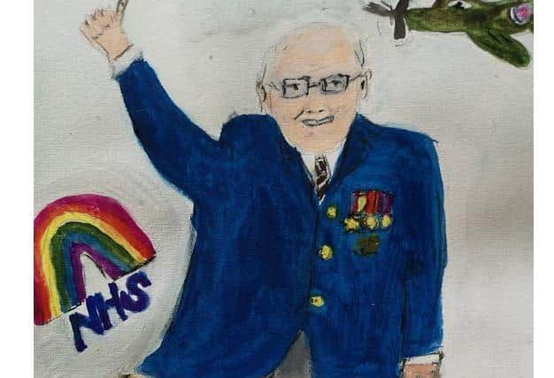 The painting of Captain Tom