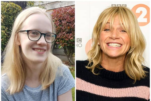 Erin Taylor from Towcester is among the finalists in Zoe Ball's story-telling competition