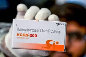 Trials involving Northamptonshire Covid-19 patients taking hydroxychloroquine have been halted. Photo: Getty Images