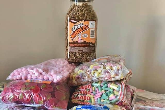 Some of the stock Gaby currently has.