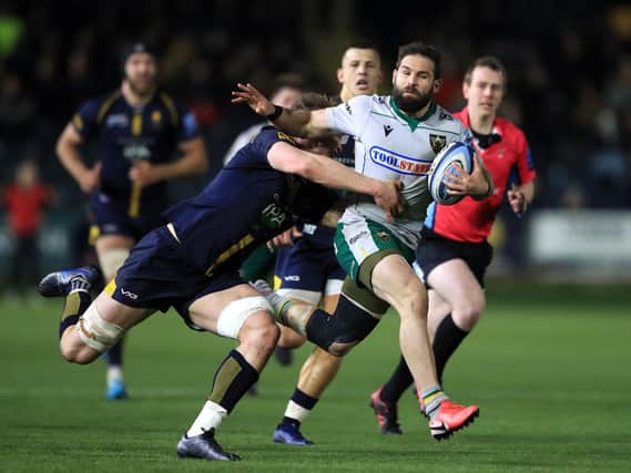 Cobus Reinach's final Saints game was a win at Worcester in March