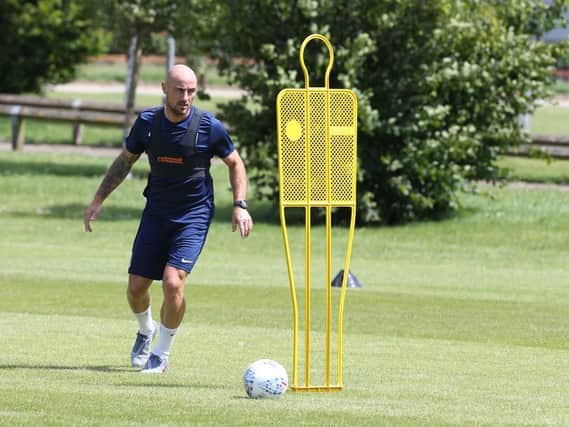 McCormack has found it tough to train on his own.