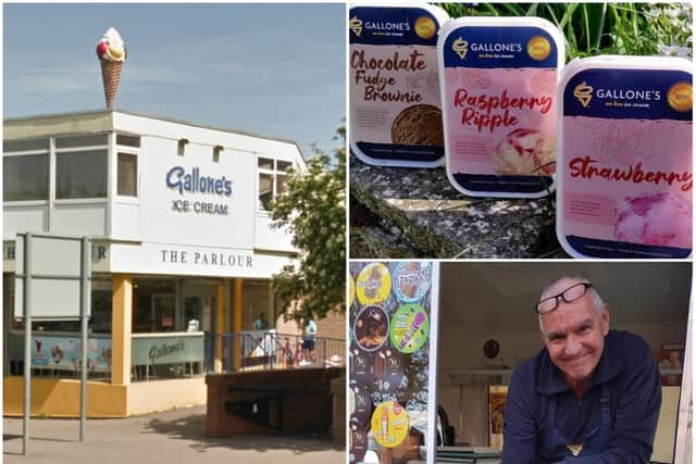 Northampton's-own Gallones Ice Cream will be back this weekend.