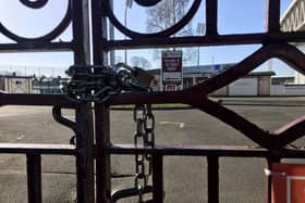 The gates of the County Ground will remain locked after the start of the cricket season was delayed until August 1, at the earliest