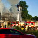 Hobby Fish has been severely damaged by a fire. Photo: Cameron Walton/Northants On Blues