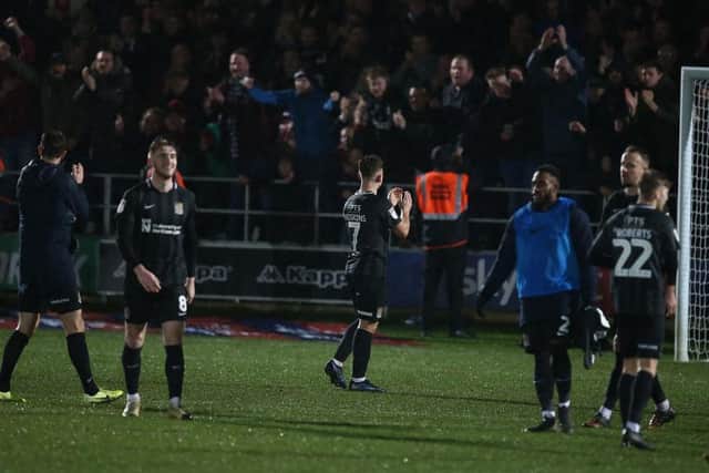 Cobblers have received countless messages from fans saying they will not ask for a refund on their season tickets.