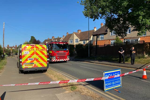 Kerrfield Estate is also blocked off. Photo: Leila Coker.
