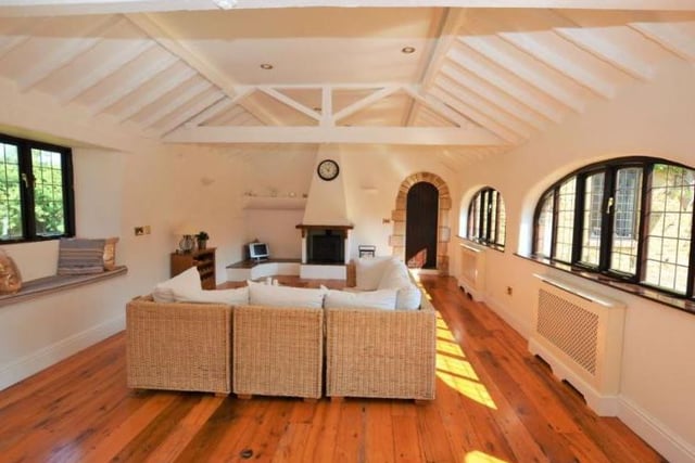 The family room at the barn in Overstone. Photo: Purple Bricks