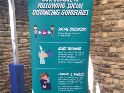 New signs are being displayed around the nursery.