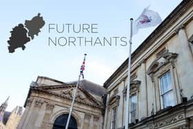 Two new unitary councils - in the West and North of the county - will be formed next April.