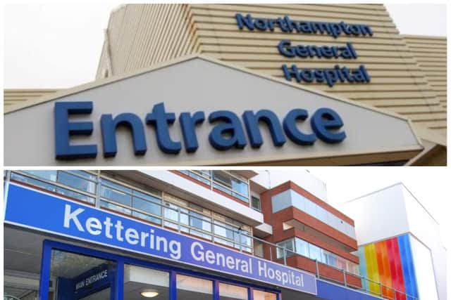 Hospitals at Northampton and Kettering have seen an alarming rise in Covid-19 patients