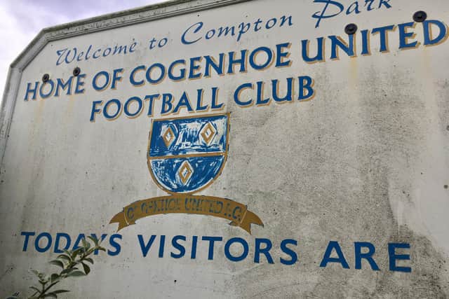 Cogenhoe United play in the United Counties League