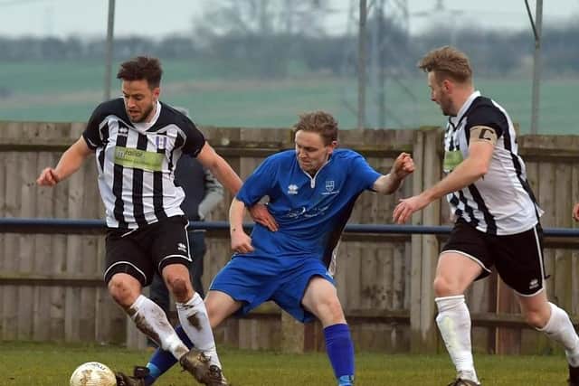 There has been no football played at Cogenhoe United since mid-March