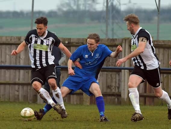 There has been no football played at Cogenhoe United since mid-March