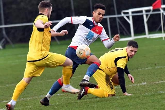 Action from an ON Chenecks match in January